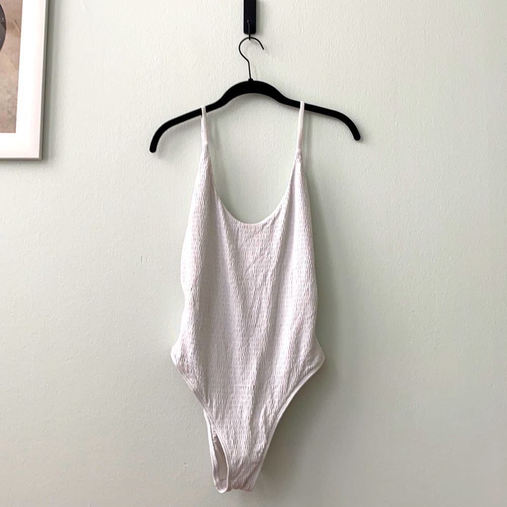 Aerie White Swimsuit